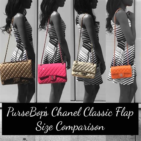 chanel mini 7 vs 8|Chanel Classic Flap Bag Size Comparison.